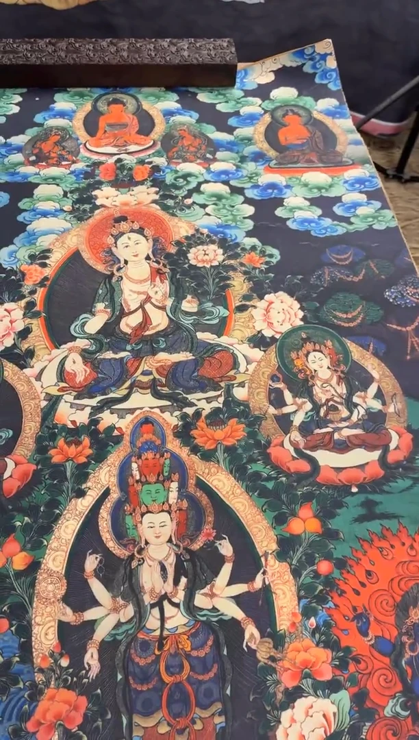 装裱画澄空梵像高端精选链接W467