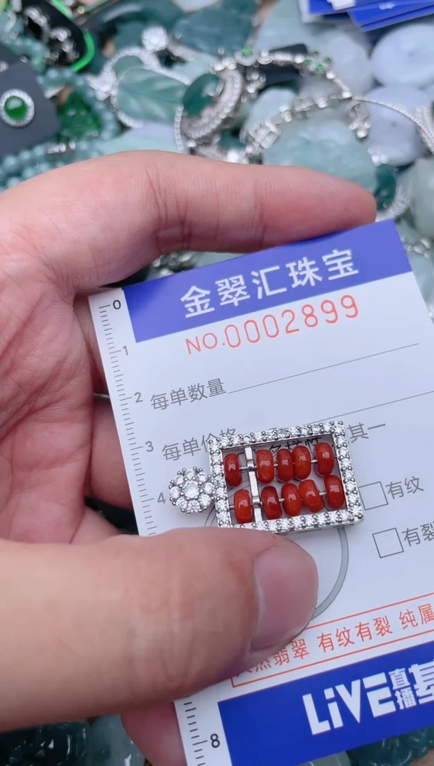 翡翠未镶嵌颈饰2899....