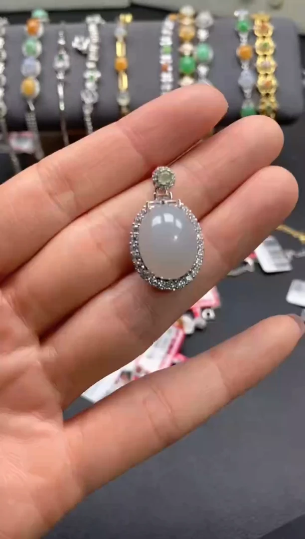 【闪购商品】翡翠戒指银S925镶嵌1111111111    2