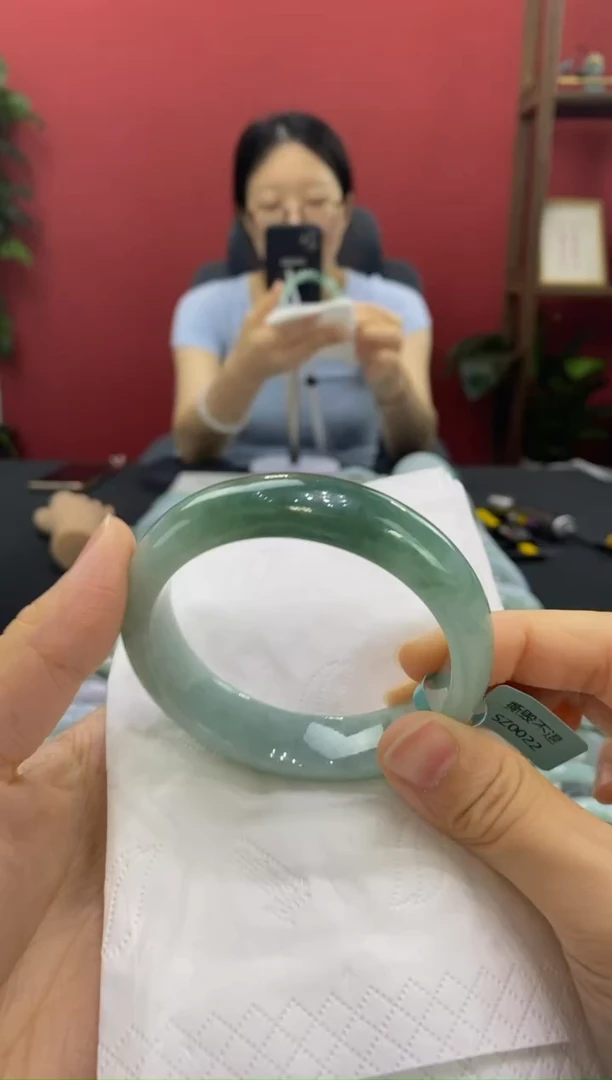 未镶嵌手镯翡翠00005216