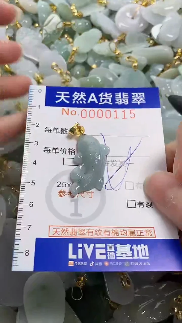 颈饰未镶嵌翡翠纯天然货a翡翠