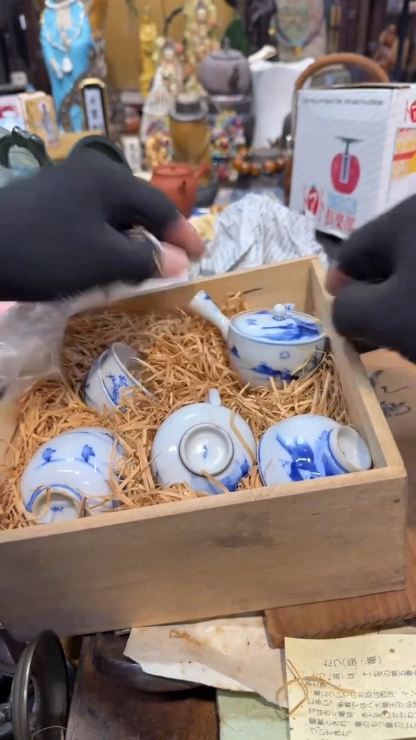 陶瓷中古艺术工艺美术品