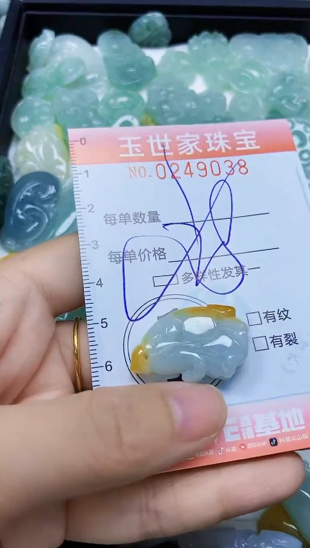 翡翠未镶嵌颈饰闪购0249038多样性发其一
