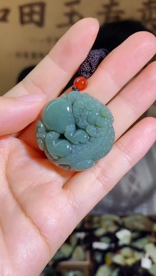 颈饰未镶嵌和田玉多样性随机发货拍一发一