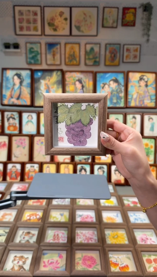 国画小葡萄 福利 手绘国画11