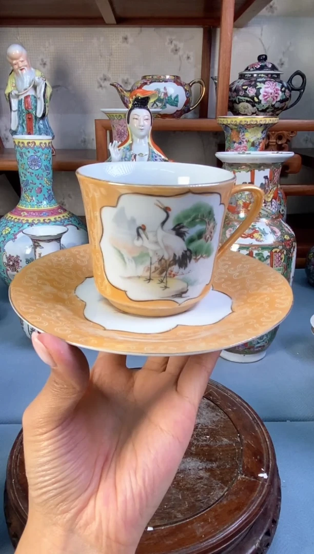 瓷片微瑕慎拍景德镇窑老厂瓷器单件