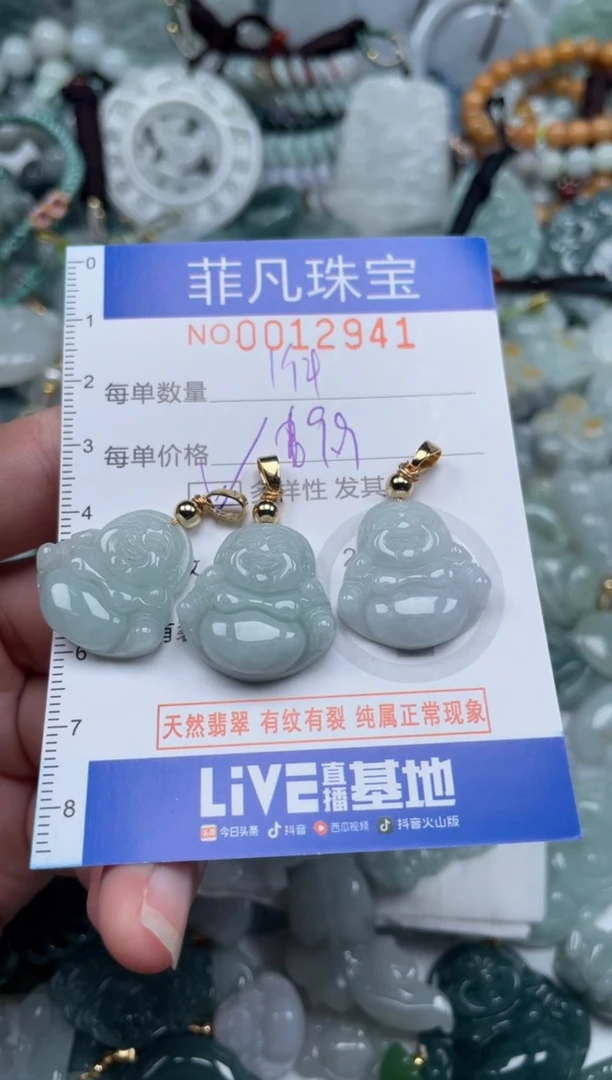 颈饰未镶嵌翡翠12941多样性发其一 拍一单发一件 一件9.9元