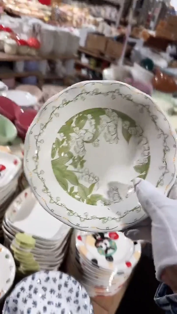 陶瓷深盘微瑕 凑满20元包邮