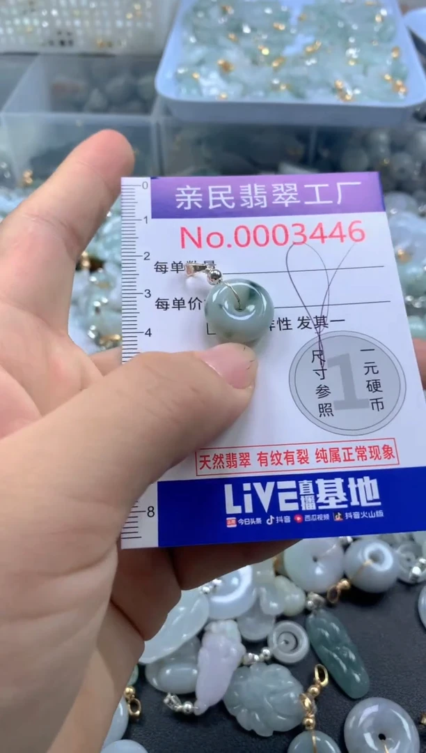 颈饰未镶嵌翡翠3446