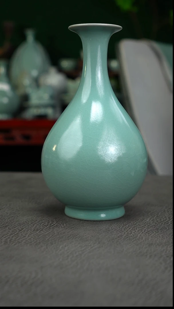 张公巷釉 玉壶春精品20.2-二