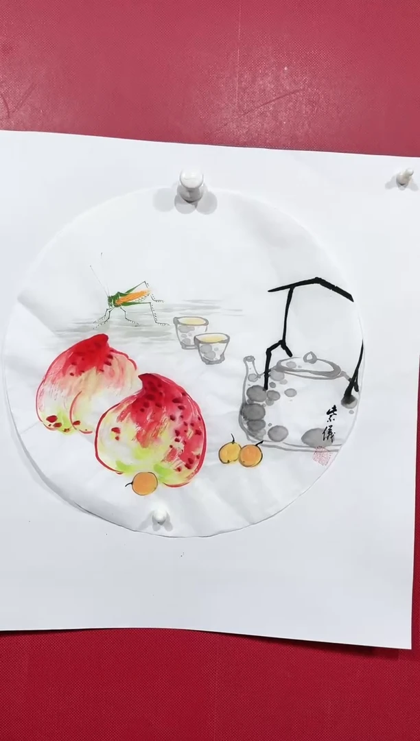 【闪购商品】绘画64林紫仪绘画作品34*34