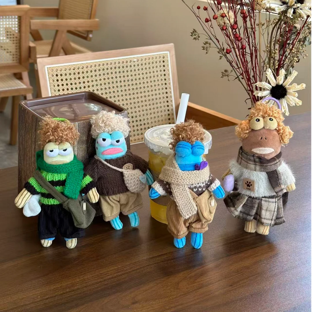 全部娃衣比奇堡居民衣服躺平鱼裙子套装酷酷鱼愣愣鱼打工鱼套装