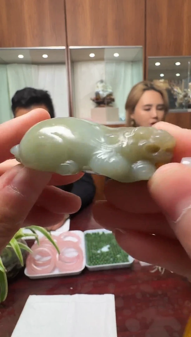 未镶嵌和田玉挂件WJS1113-174