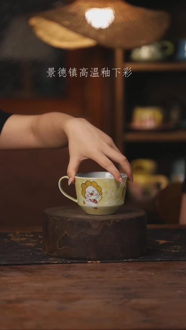 陶瓷景德镇高温釉下手绘陶瓷506