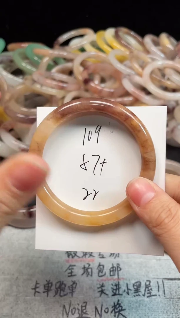 未镶嵌手镯石英质玉109
