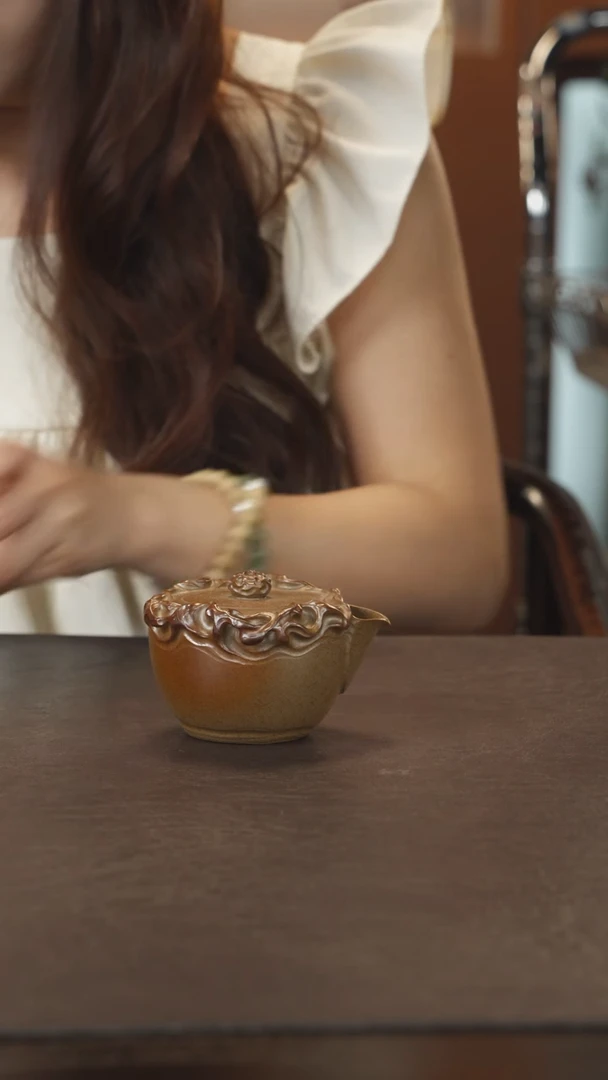 茶壶紫砂马明翔段泥柴烧宝瓶