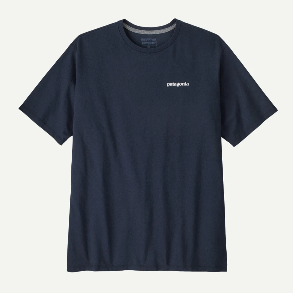 Patagonia 圆领logo印花运动透气休闲短袖T恤上衣