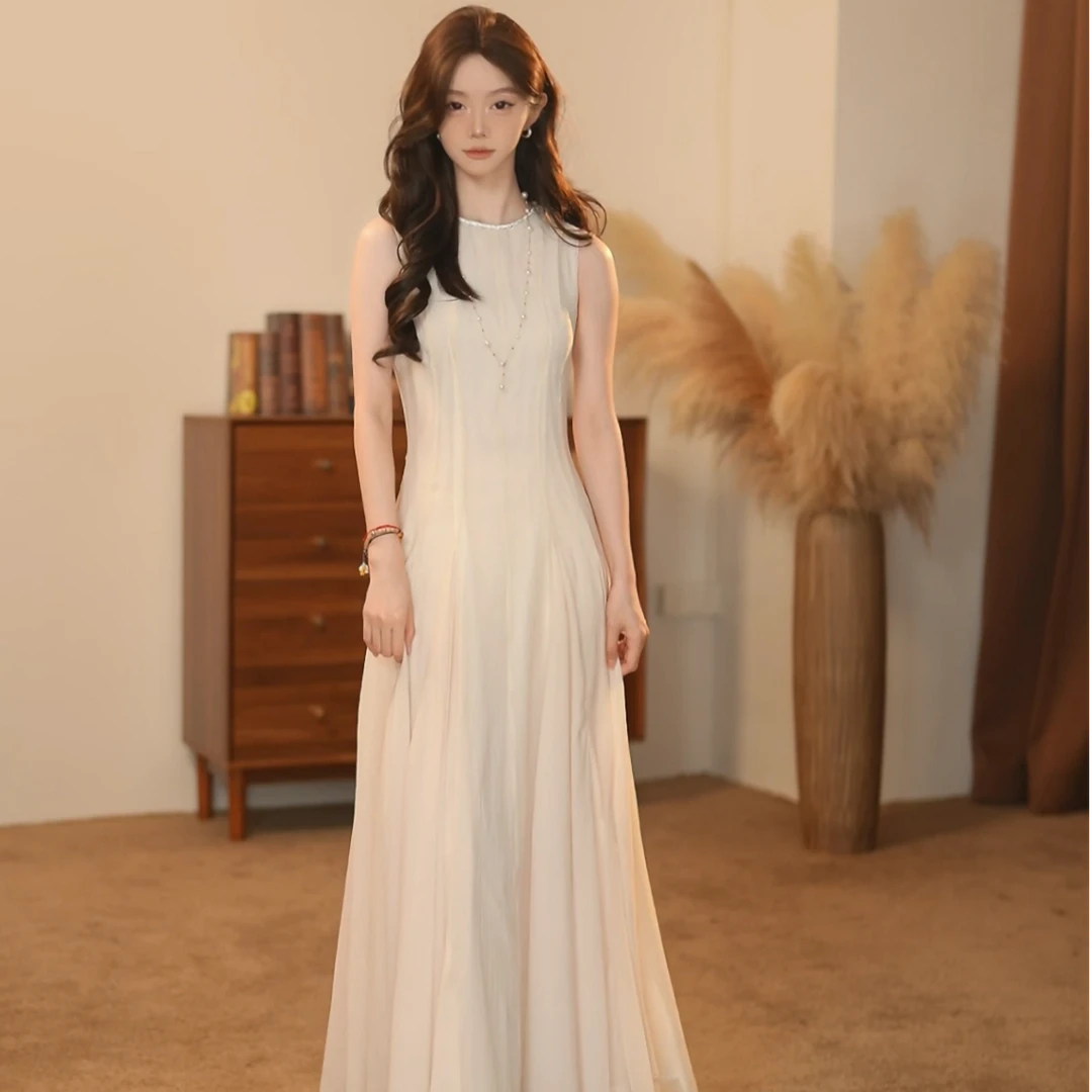 【小也】法式新款轻奢优雅修身显瘦小众设计连衣裙-ZX621