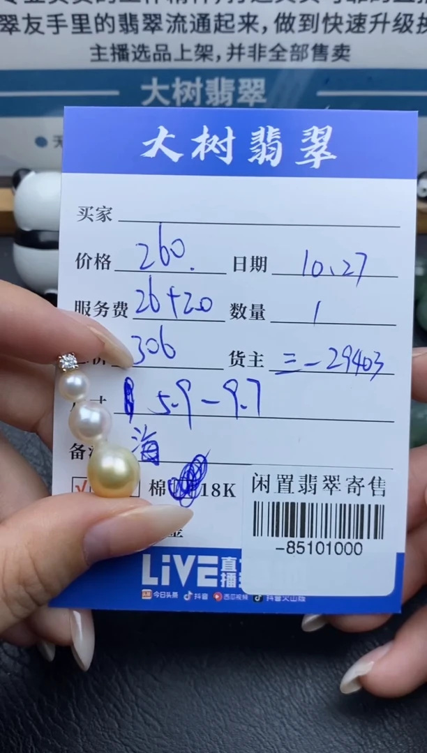 颈饰合金海水珍珠多人-85101000