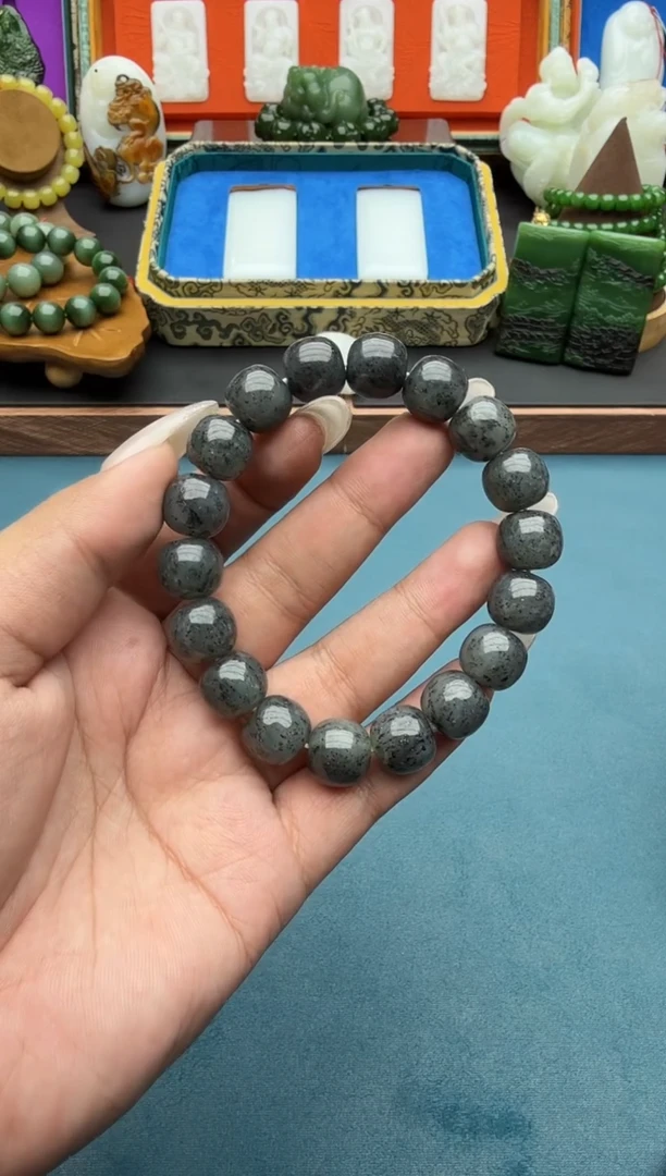 未镶嵌手串和田玉qh12