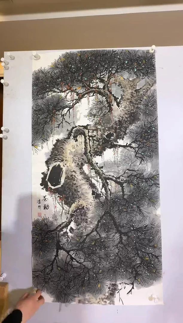 【闪购商品】国画国画作品-绘画-803