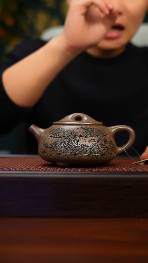 茶壶紫砂原矿紫砂手工茶壶