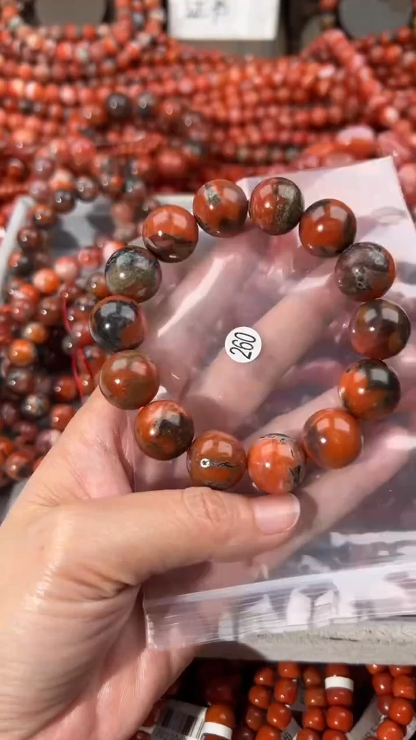 南红玛瑙手串未镶嵌16