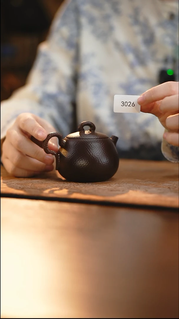 雲梦茶器紫陶茶壶3026