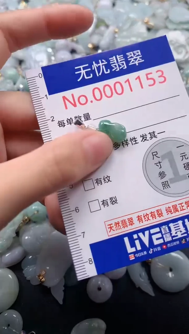 颈饰未镶嵌翡翠1153