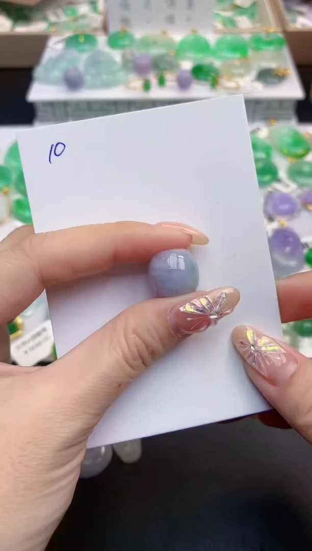 颈饰未镶嵌翡翠天然缅甸A货翡翠