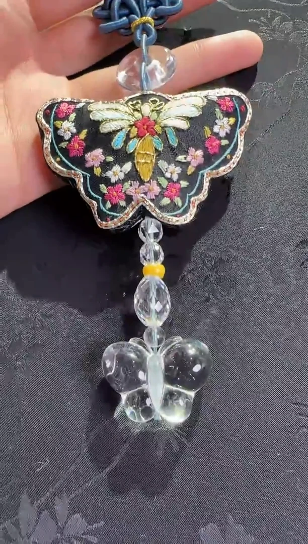 未镶嵌手绳水晶蝴蝶款