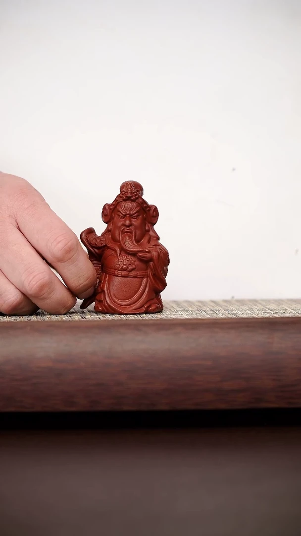 原矿茶宠朱泥关公