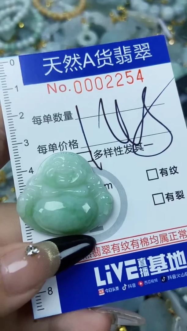 【闪购商品】翡翠颈饰未镶嵌天然A货翡翠