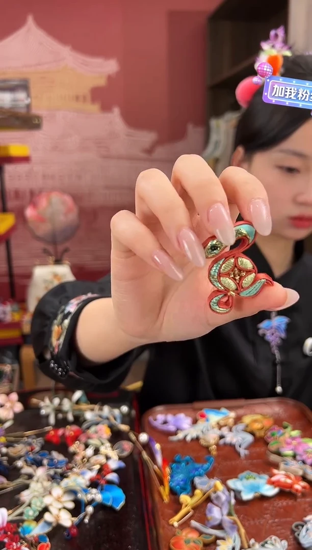 【闪购商品】刺绣苏绣世家非遗手工（胸针）