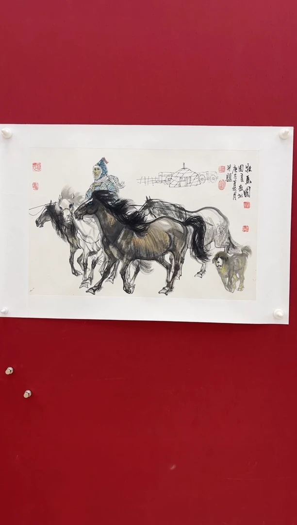 国画吴团良老师画作