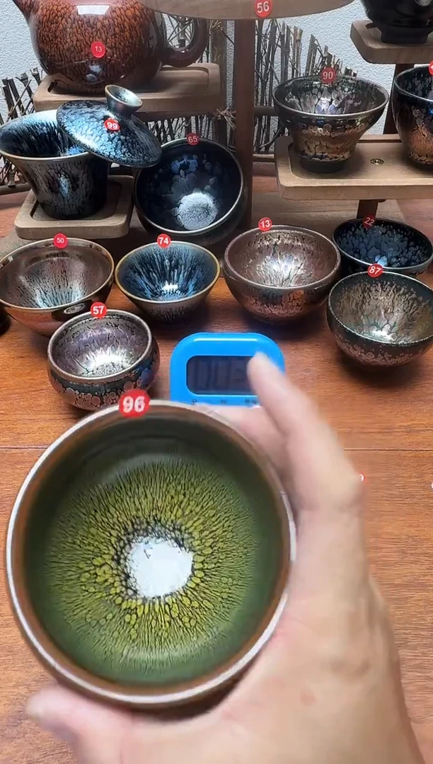 茶盏9*%96号建盏工匠茶器