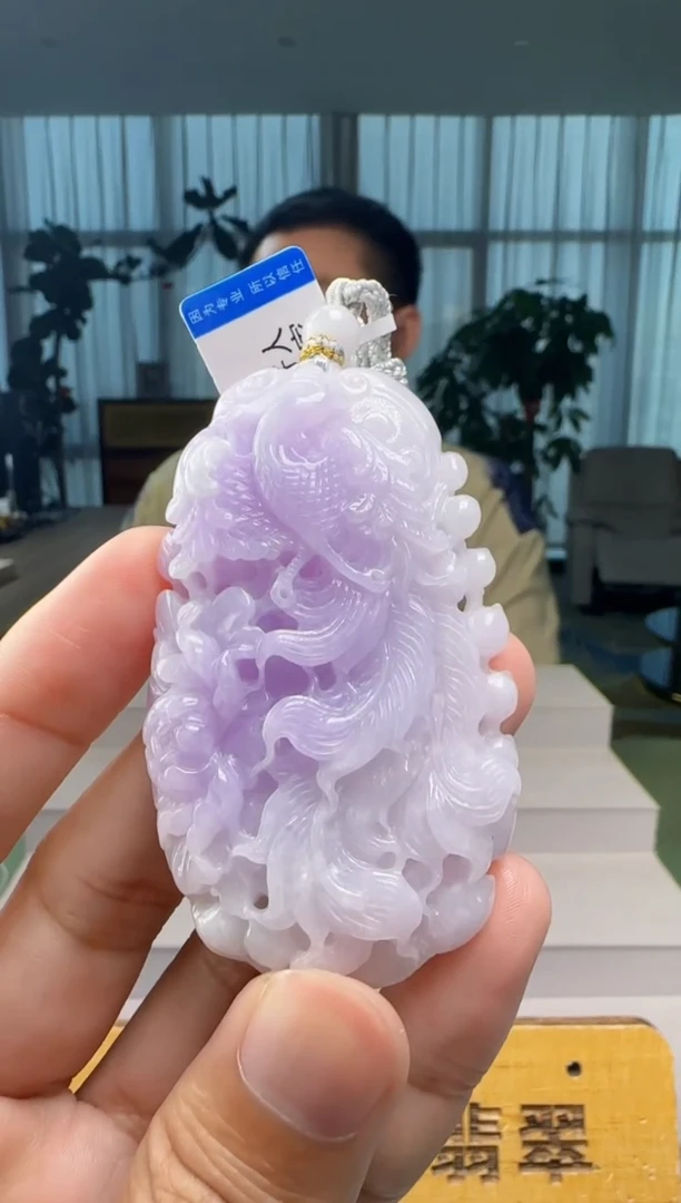翡翠未镶嵌吊坠(赠链)XM@@960Q7J04354