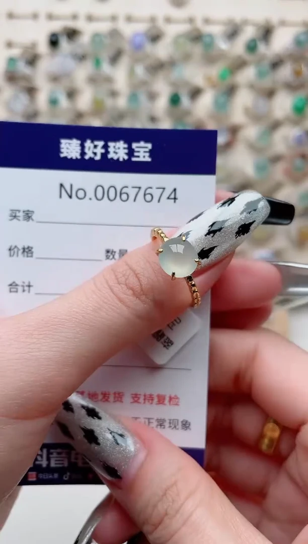 【闪购商品】翡翠戒指银S925镶嵌...........