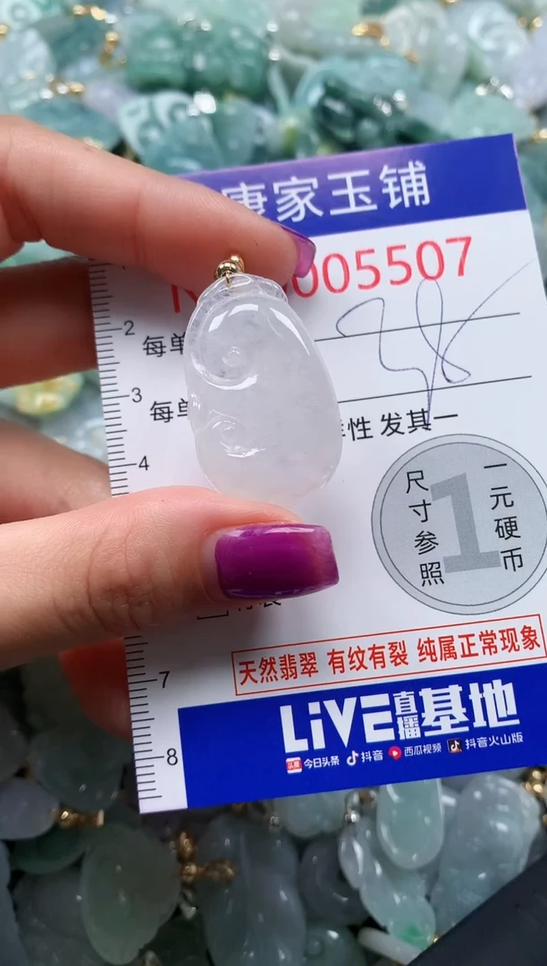 颈饰未镶嵌翡翠5507