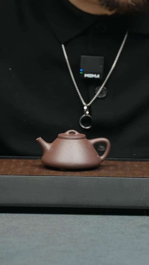 【闪购商品】紫砂茶壶五堂 子冶石瓢-底槽清