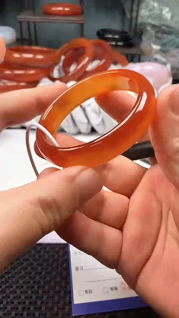 【闪购商品】玛瑙/玉髓手镯未镶嵌381-56多样性发货看清圈口下单