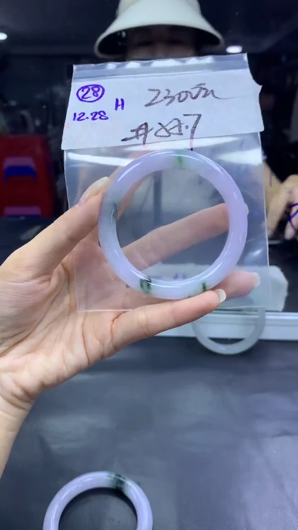 未镶嵌定制翡翠28手镯55.7+2300元+拍一发一