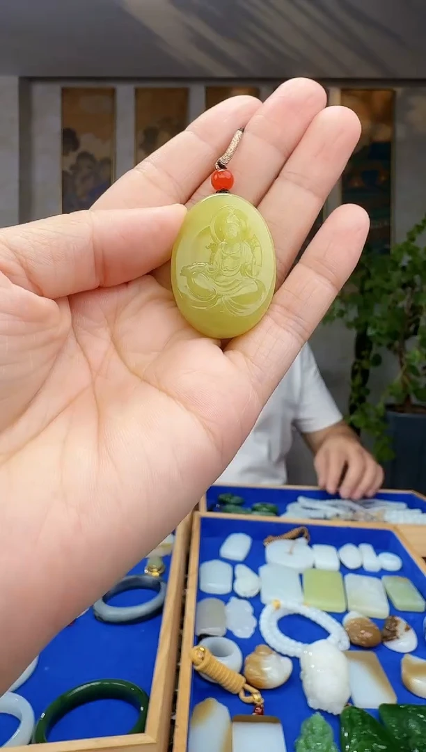 未镶嵌和田玉挂件拍一发一