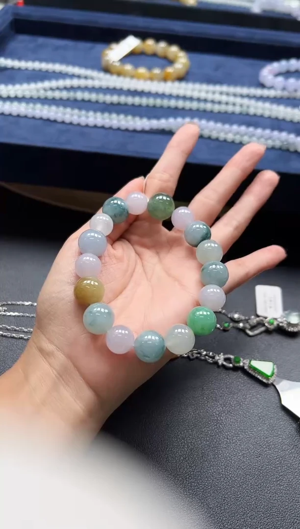 未镶嵌手串翡翠KWJ1102-003