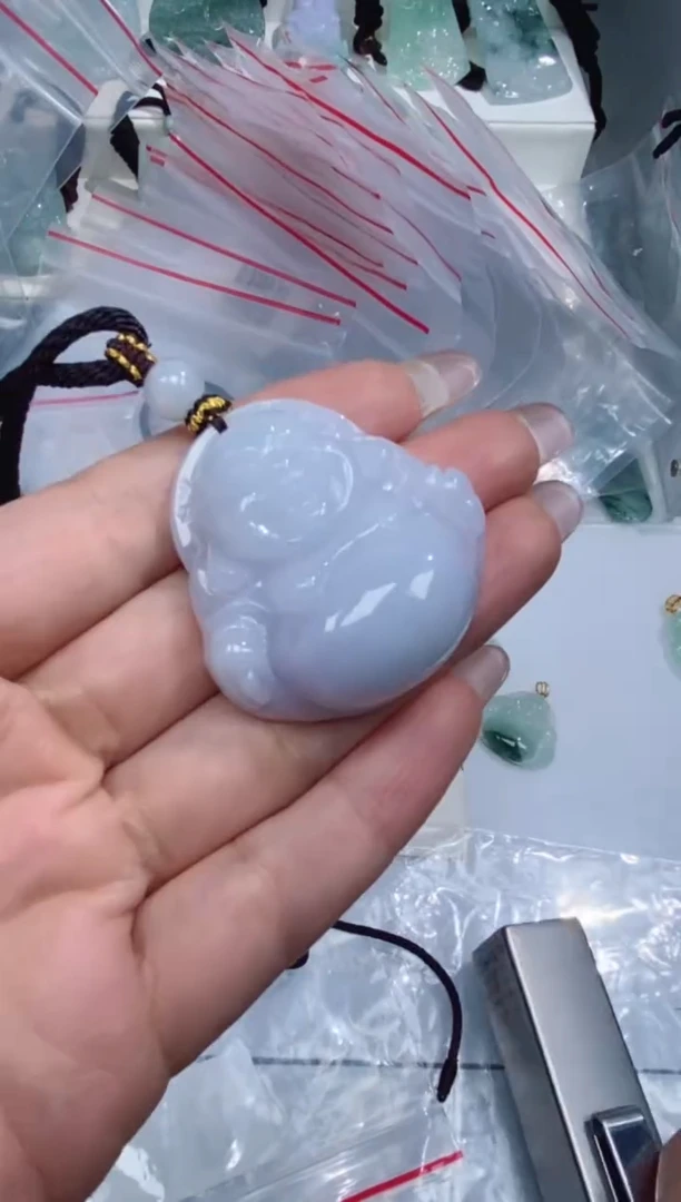颈饰未镶嵌翡翠吊坠