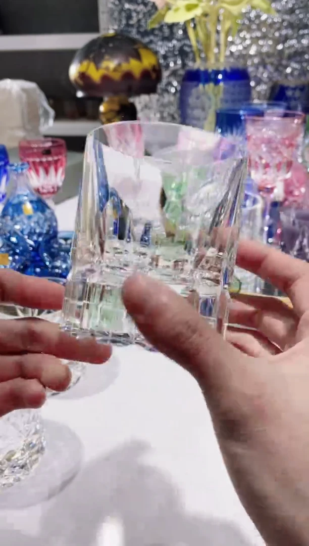 【闪购商品】水晶玻璃无手柄款K9透明锋芒福利i650