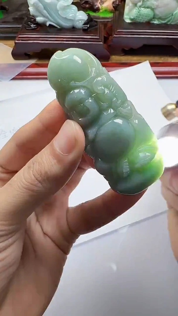 吊坠(不含链)未镶嵌翡翠1