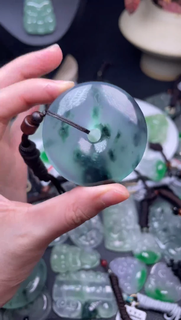 珐琅非金属 精品吊坠一物一拍