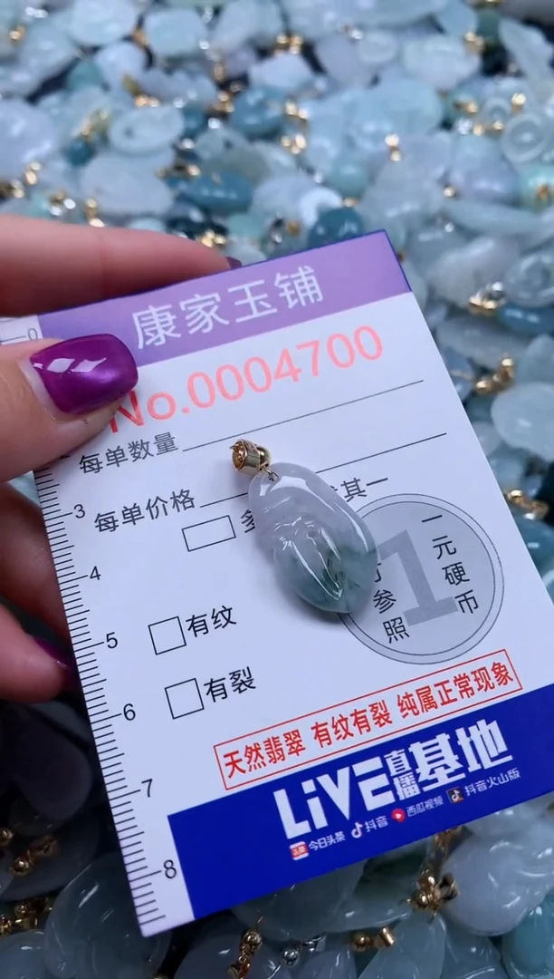 颈饰未镶嵌翡翠4700