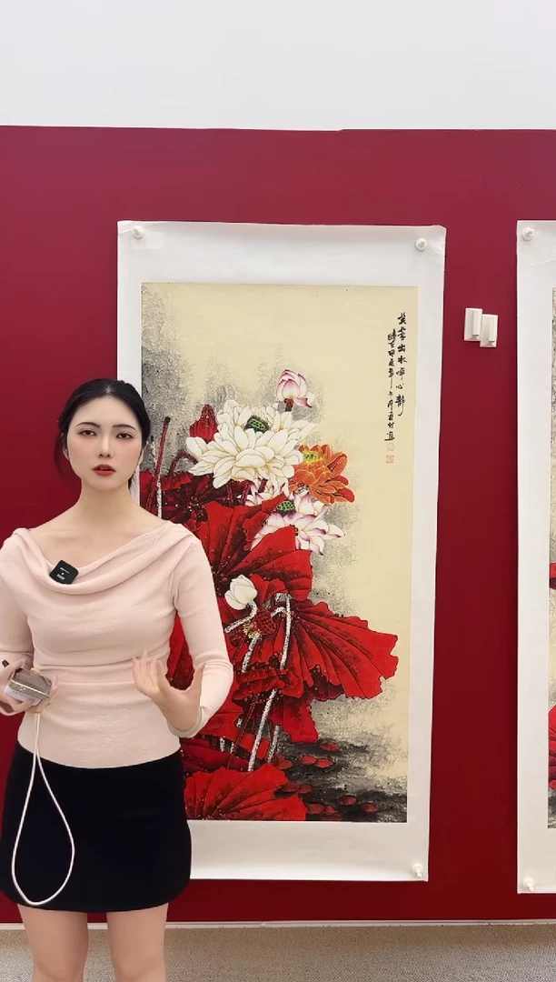 国画用****1刘连付老师画作